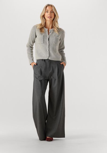 SUNCOO Pantalon large JASON Gris foncé - large