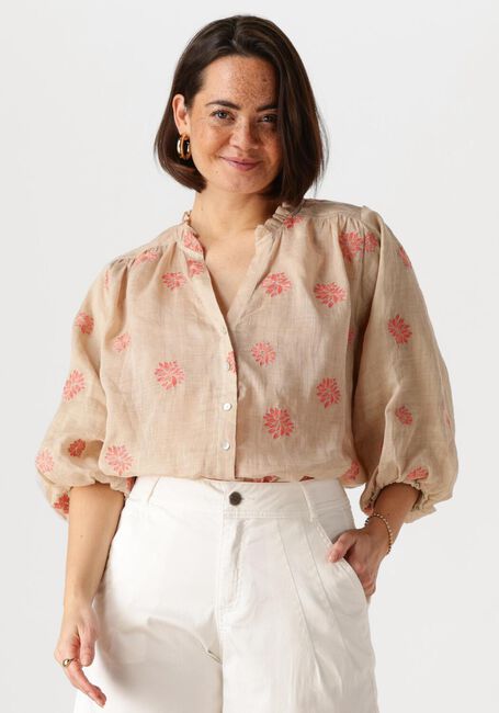 Beige NUKUS  TINA BLOUSE EMBROIDERY - large