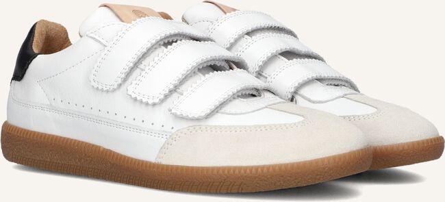 Witte FRED DE LA BRETONIERE Sneakers PEARL VALENCIA LEATHER Witte FRED DE LA BRETONIERE Sneakers PEARL VALENCIA LEATHER - large