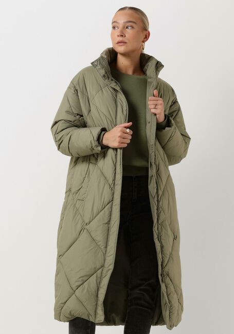 Olijf NOTRE-V Gewatteerde jas PUFFER DIAMOND - large