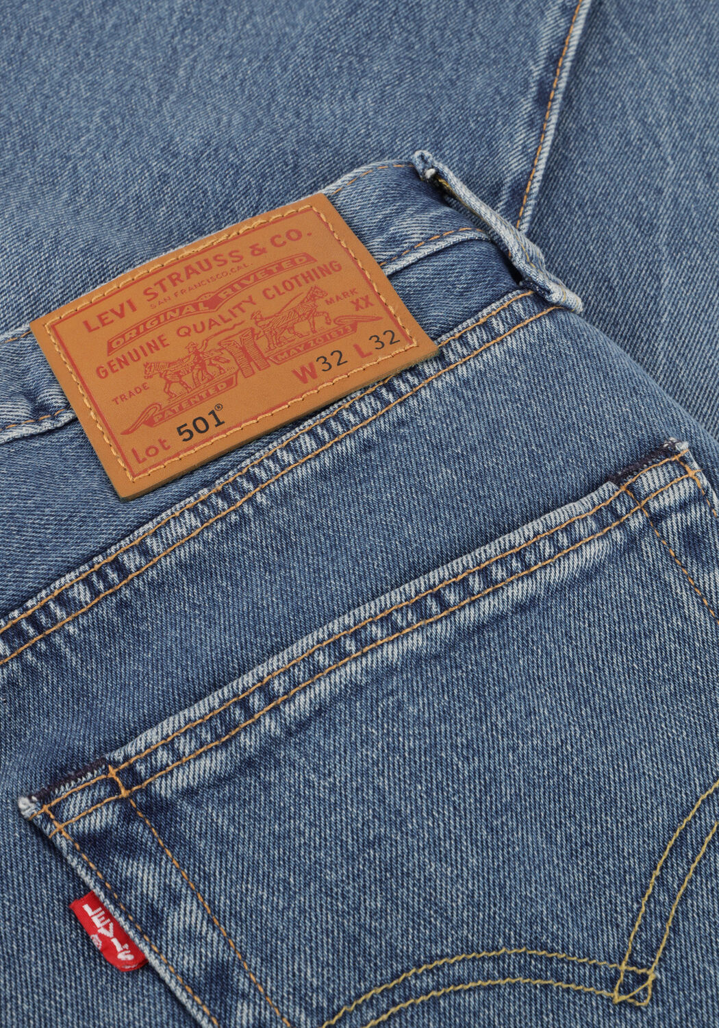 LEVI'S Straight leg jeans 501 LEVIS ORIGINAL FIT en bleu - large