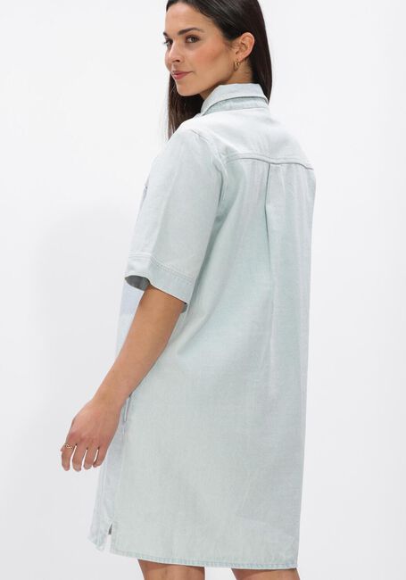 Lichtblauwe BY-BAR Mini jurk PHILIPE DRESS - large