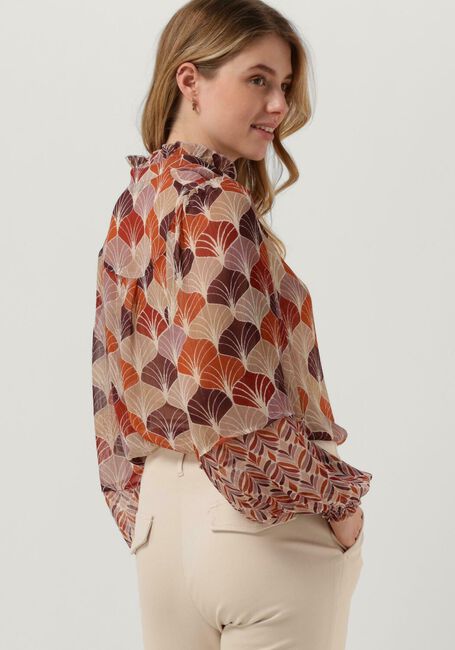 SUMMUM BLOUSE LEAVES PRINT Blouses en multicolore - large