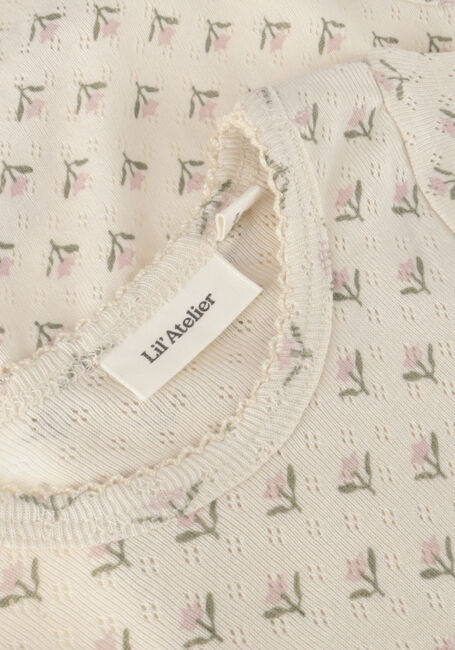 LIL' ATELIER Grenouillères NBFRACHELLO DOA SLIM BODY Écru - large