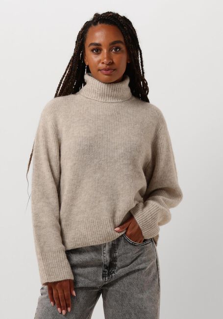 MOS MOSH Col roulé AIDY THORA ROLLNECK KNIT en beige - large