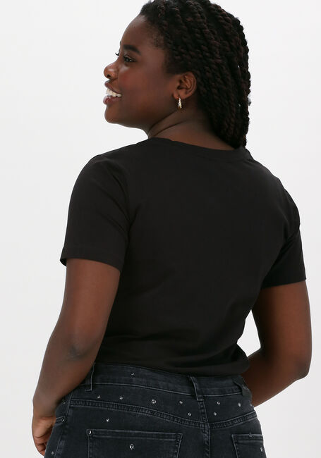 MOS MOSH T-shirt HOLLO O-SS TEE en noir - large