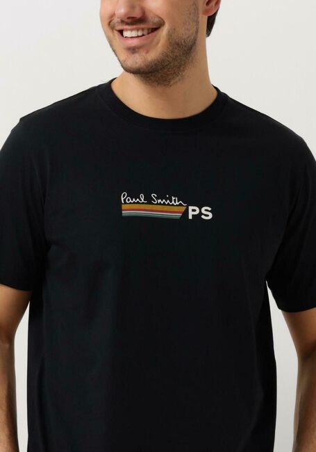 PS PAUL SMITH T-shirt MENS REG FIT T SHIRT STRIPE PS PAULSMITH Bleu foncé - large