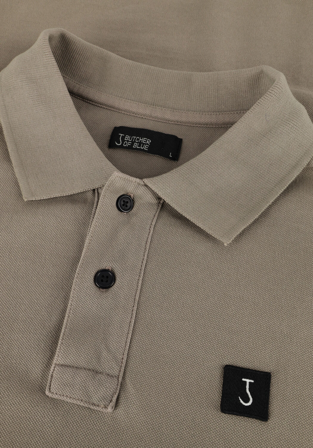 BUTCHER OF BLUE Polo ARMY PIQUE POLO Kaki - large