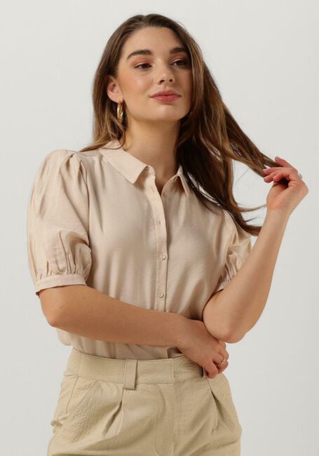 Zand ANOTHER LABEL T-shirt LIERRE STRUCTURED SHIRT - large