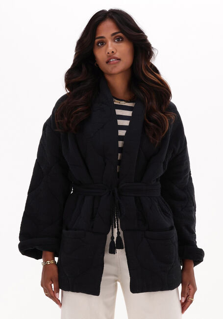 BY-BAR Kimono JULIE STEPPED JACKET en noir - large