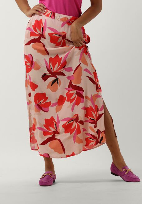 JUFFROUW JANSEN Jupe midi SANTOS en rose - large