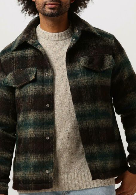 Bruine GOOSECRAFT Overshirt GC RINGOSTAR OVERSHIRT - large