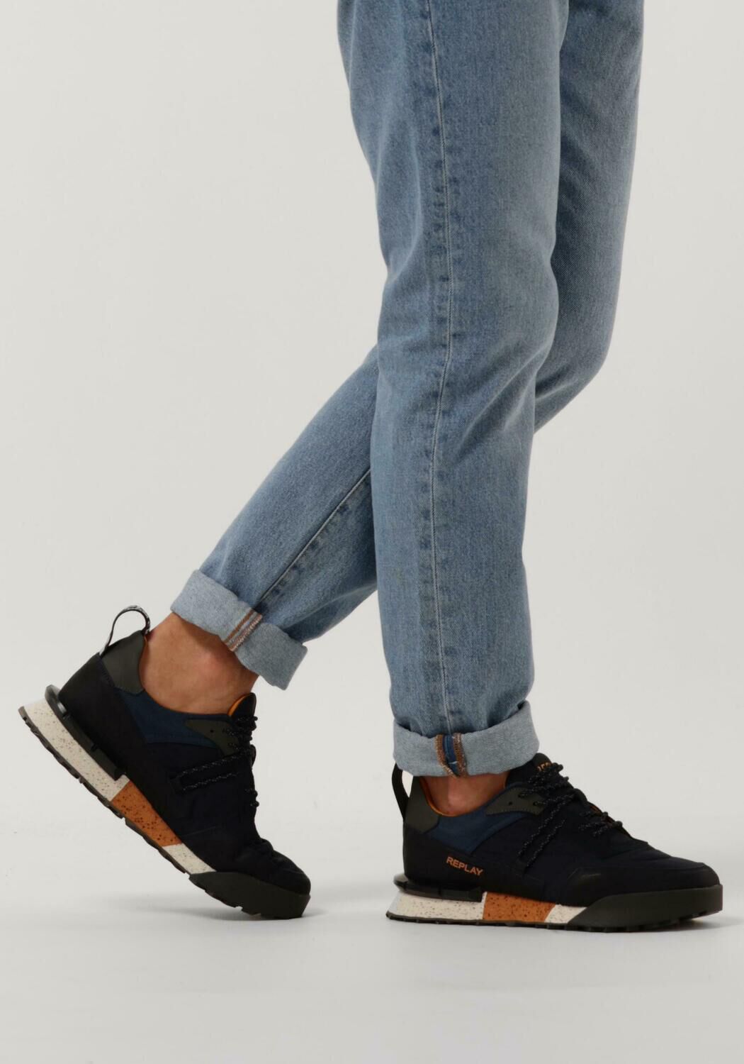 Blauwe REPLAY Sneakers FIELD JUPITER - large