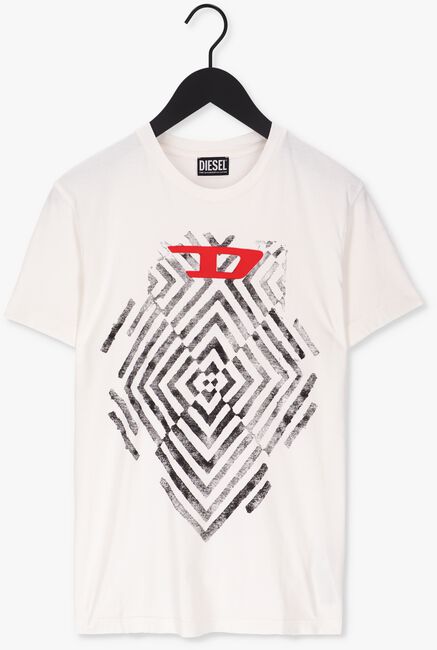 DIESEL T-shirt T-DIEGOR-C16 en blanc - large