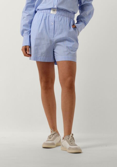SECOND FEMALE AMALE SHORTS Pantalons Bleu clair - large
