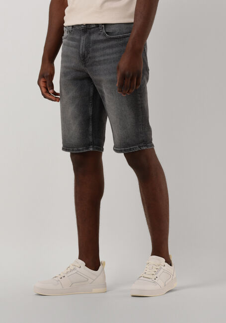 CALVIN KLEIN SLIM SHORT Jeans Gris foncé - large