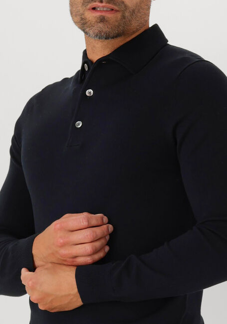 PROFUOMO Pull POLO ONEPIECE LUXURY BASIC Bleu foncé - large
