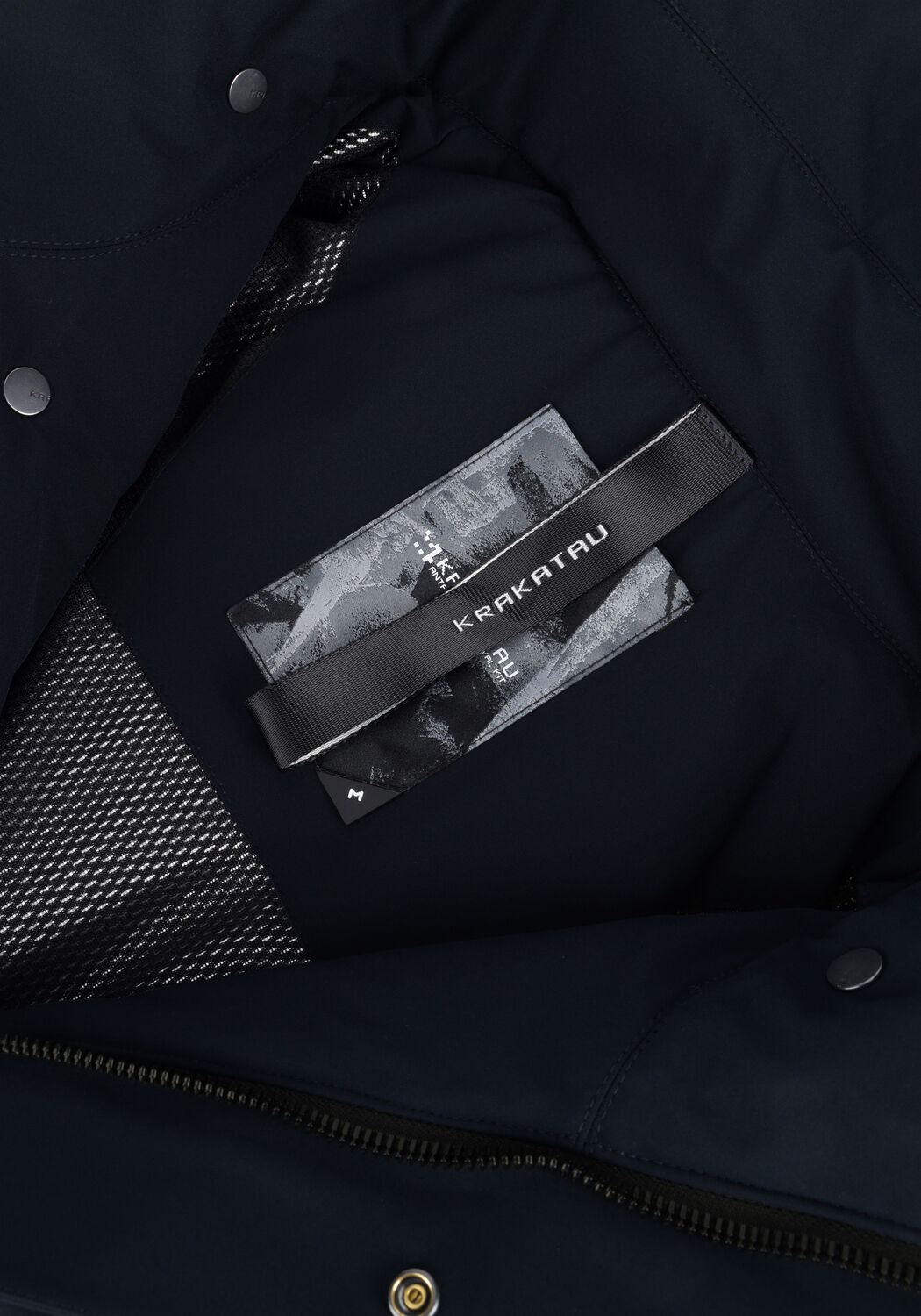 KRAKATAU Parkas QM376 Bleu fonc&eacute; - large