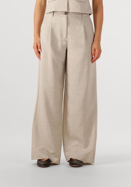 Beige Y.A.S. Pantalon YASTAVA HMW PANT - large