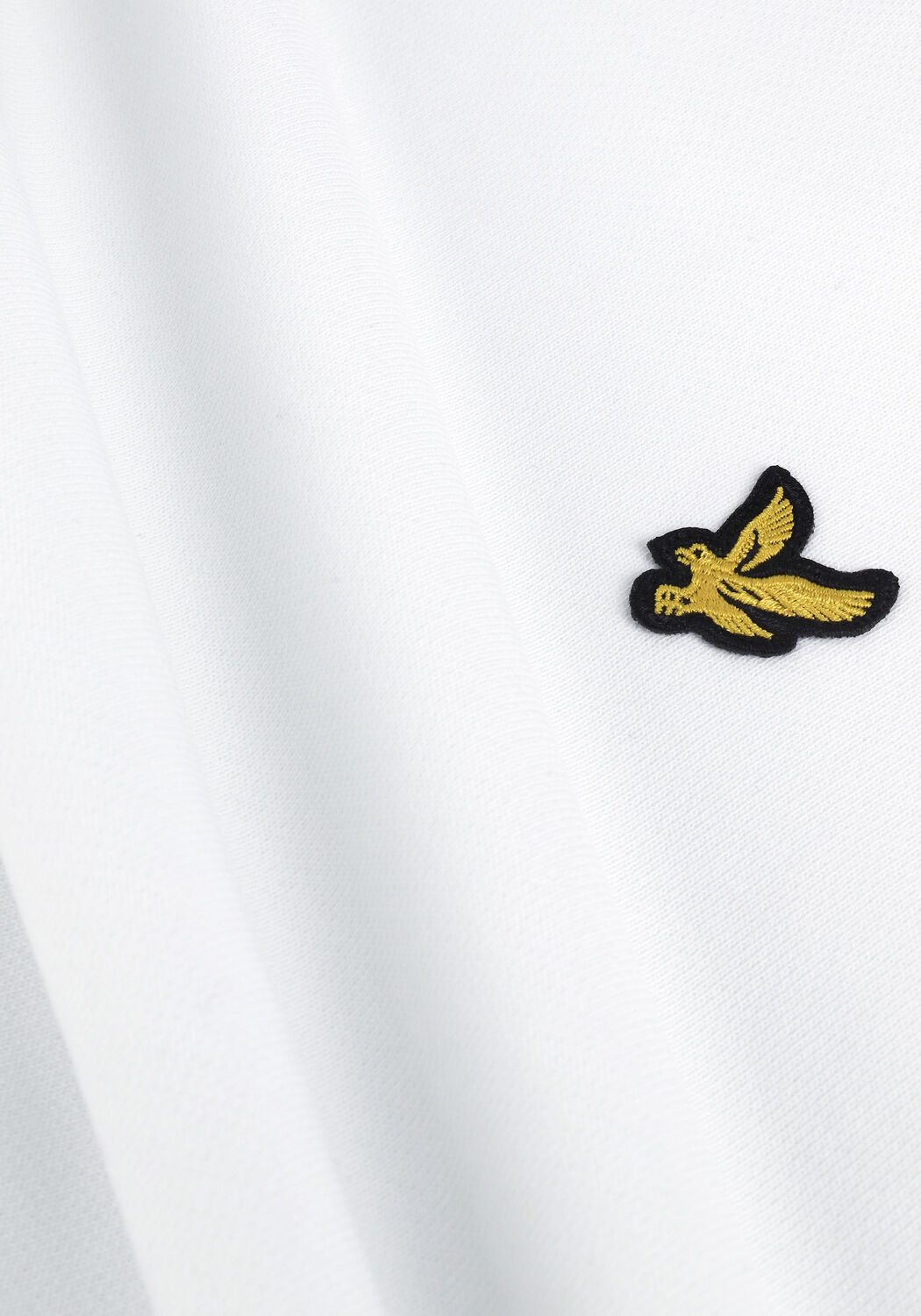 LYLE & SCOTT Chandail CROPPED SWEATSHIRT en blanc - large