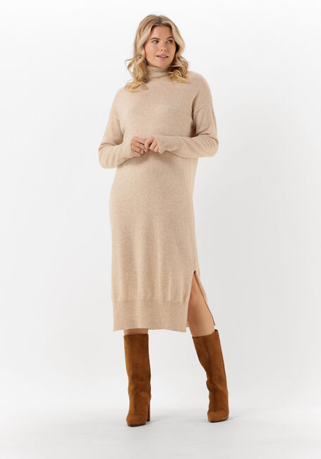 Beige NOT SHY Midi jurk TEBA - large