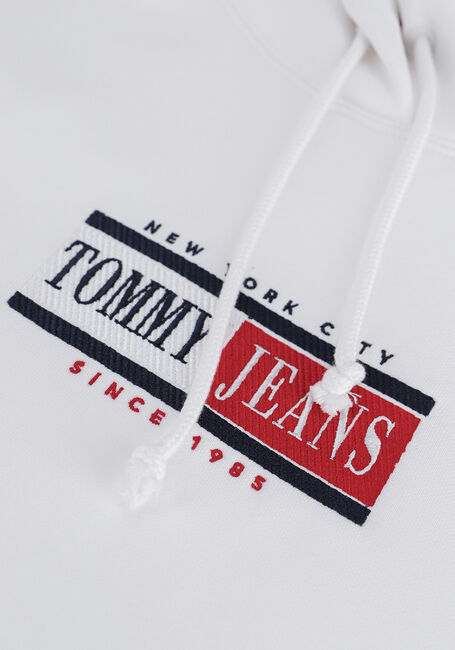 Witte TOMMY JEANS Sweater TJW BXY TIMELESS TOMMY 2 HOODI - large