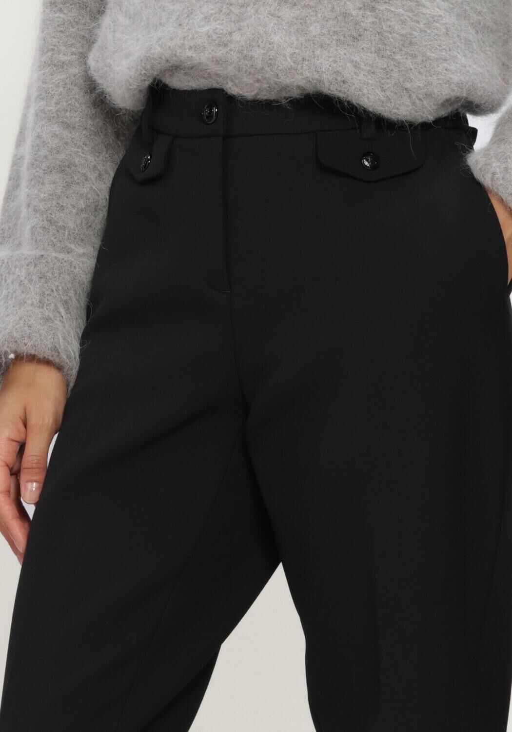 CAMBIO Pantalon KRYSTAL FLAP en noir - large