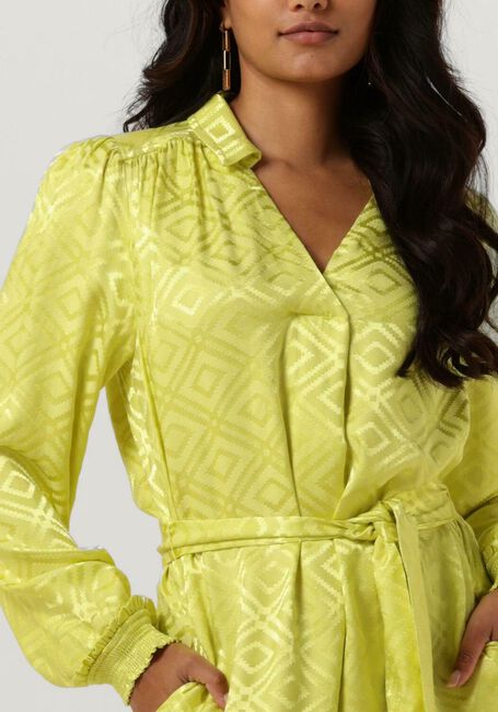 MOS MOSH Robe midi ALDO GEO DRESS en jaune - large