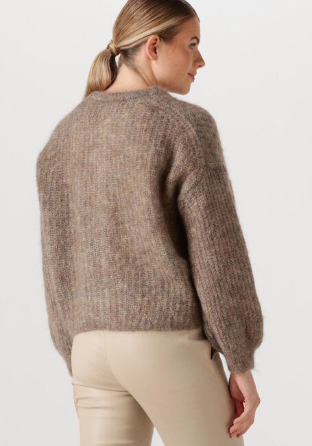DES PETITS HAUTS Pull ALMA en taupe - large