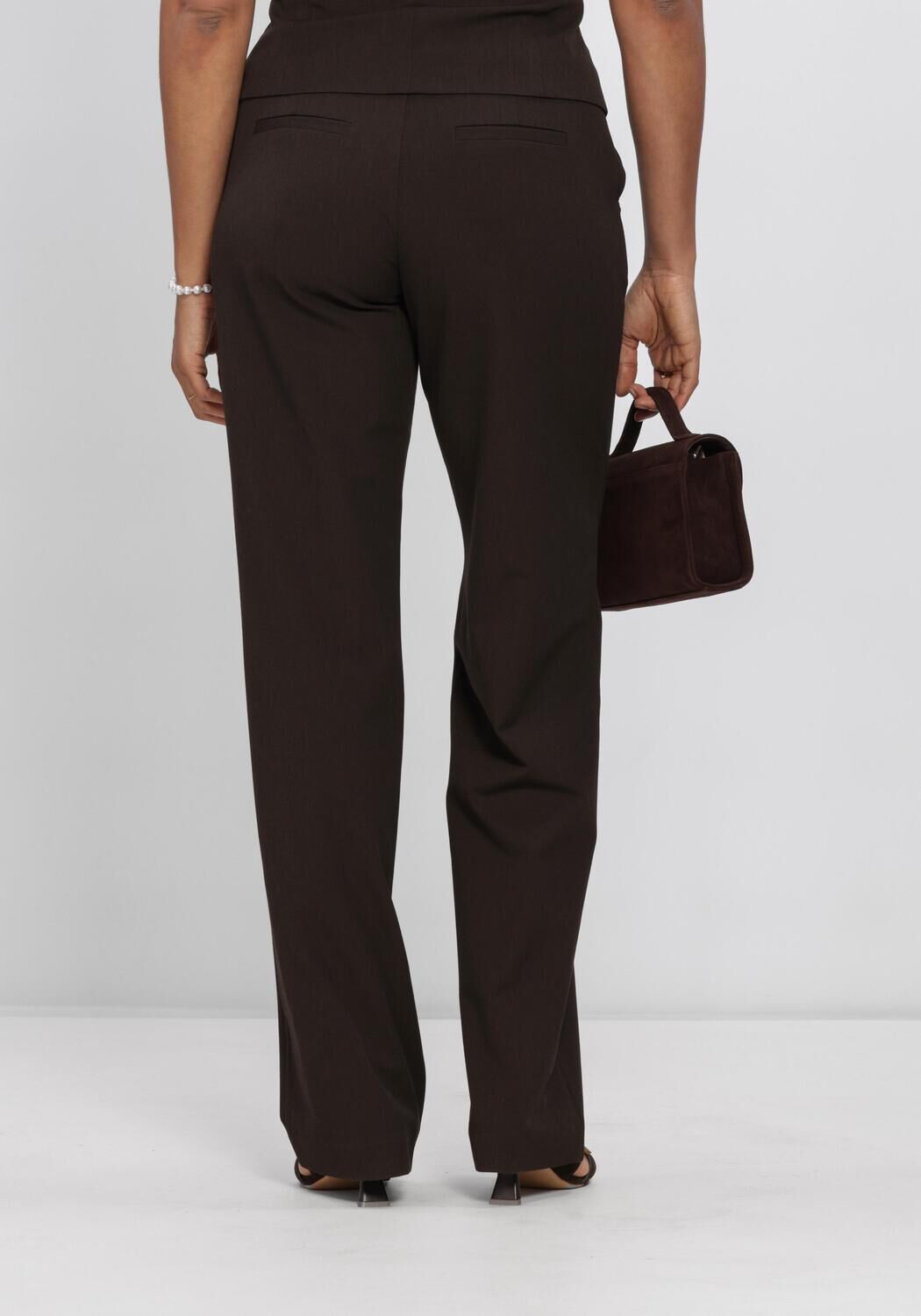 Bruine IBANA Broeken/jumpsuits PAVA - large