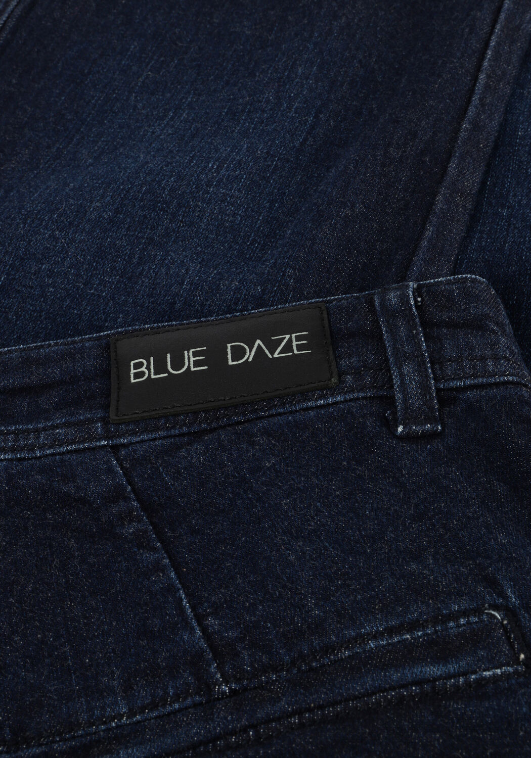 Donkerblauwe SUMMUM Wide jeans BOOTCUT CROPPED LIGHT WEIGHT COTTON - large