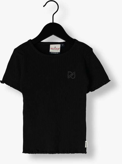 RETOUR T-shirt KATHY en noir - large