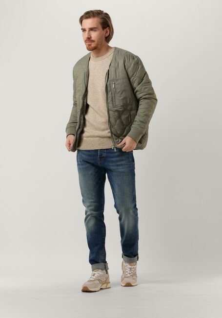 Beige SCOTCH & SODA Trui MELANGE CREWNECK PULLOVER - large