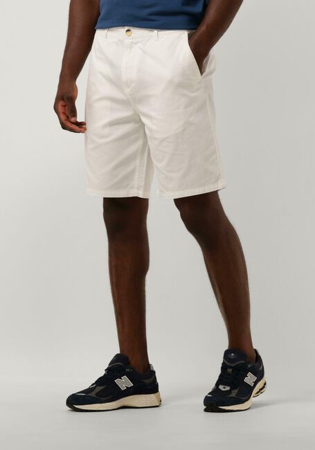 SCOTCH & SODA Pantalon courte STUART - GARMENT-DYED COTTON-BLEND TWILL SHORT Blanc - large