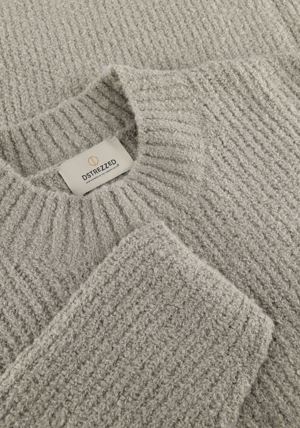 DSTREZZED Pull QUINT MOCK NECK en gris - large