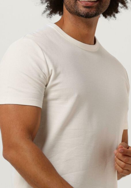 SELECTED HOMME T-shirt SLHJOSEPH PIQUE O-NECK TEE en beige - large