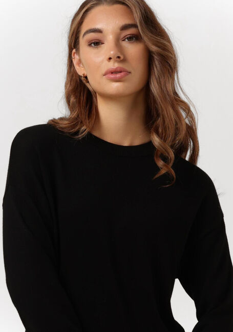 Zwarte MINUS Mini jurk GIRA KNIT DRESS - large