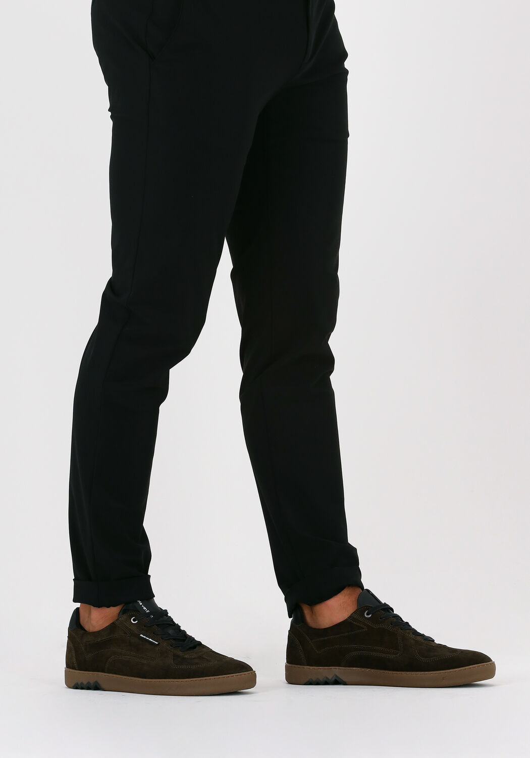 FLORIS VAN BOMMEL Baskets basses 16342 en vert - large