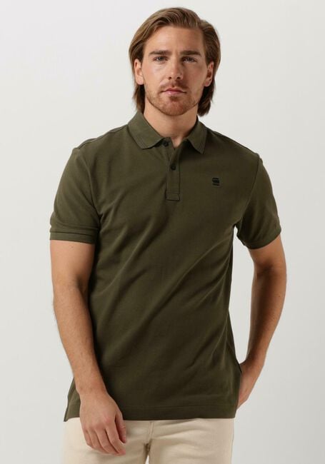 G-STAR RAW Polo DUNDA SLIM POLO S/S en vert - large