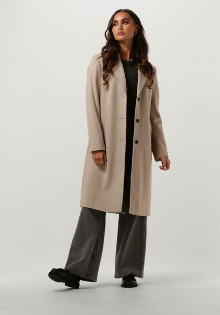 SELECTED FEMME Manteau SLFALMA WOOL COAT Sable - large