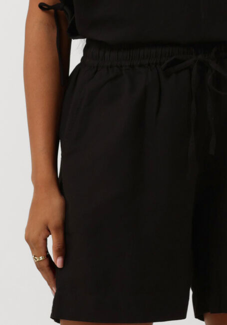 Zwarte NEO NOIR Broeken/jumpsuits SHEA LINEN SHORTS - large