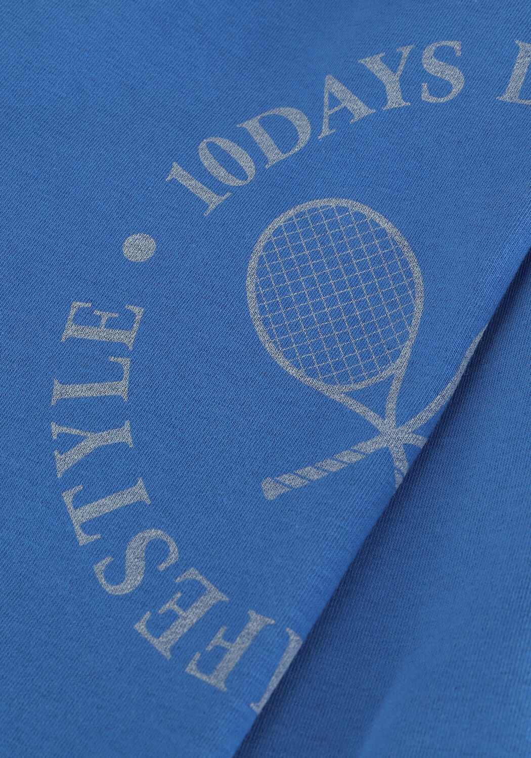 Blauwe 10DAYS Joggingbroek LOOSE JOGGER TENNIS - large