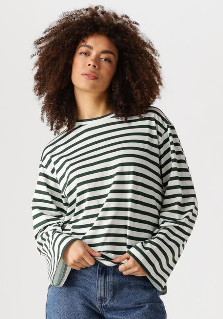 Zwarte EDITED T-shirt VERLEE LONGSLEEVE - large