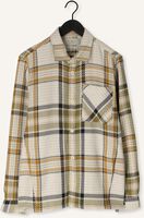 CAST IRON Surchemise LONG SLEEVE SHIRT MOULINE CHECK SHIRTJACKET en gris CAST IRON Surchemise LONG SLEEVE SHIRT MOULINE CHECK SHIRTJACKET en gris - medium