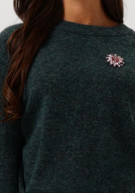 POM AMSTERDAM Pull TEAL GREEN en vert - large