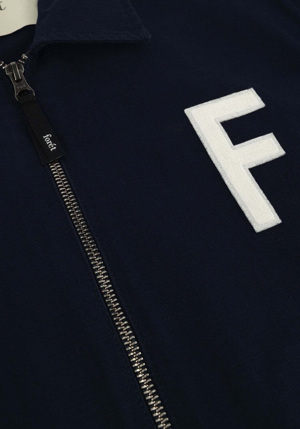 Donkerblauwe FOR&Eacute;T Jack WIN RIPSTOP JACKET - large