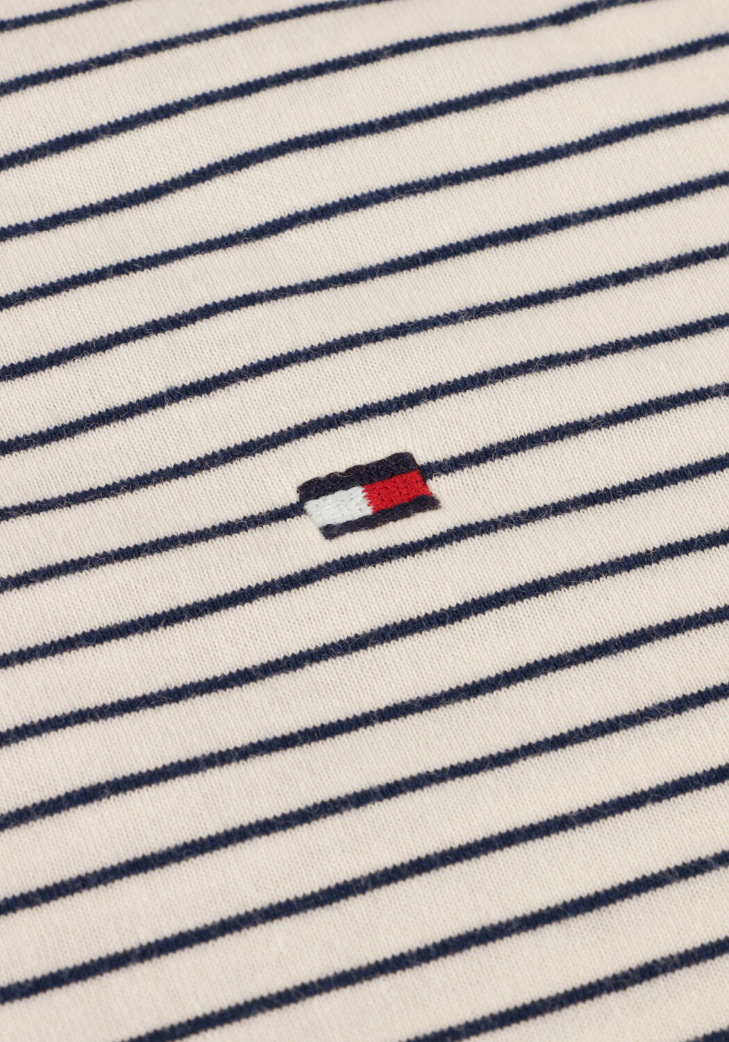 TOMMY HILFIGER T-shirt ESS SEASONAL REG FIT SOLID TEE &Eacute;cru - large