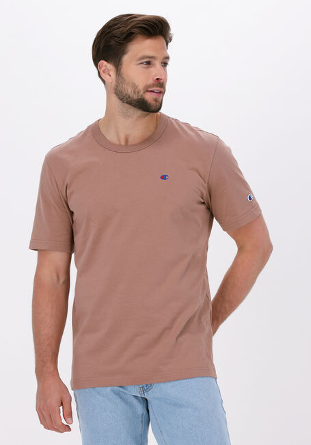 CHAMPION T-shirt CREWNECK T-SHIRT 216545 en marron - large