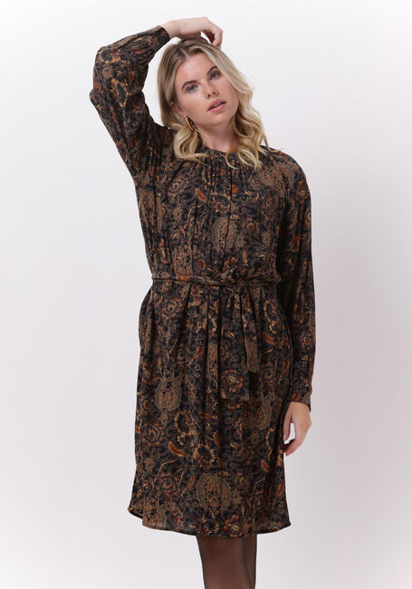 BY-BAR Robe midi DAE AIDA DRESS en marron - large
