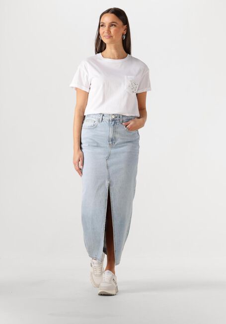 Lichtblauwe LIU JO Midirok GONNA LUNGA STRAIGHT - large
